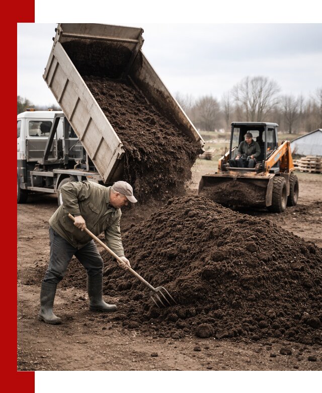 Доставка и продажа перегноя в Салавате быстро и дешево