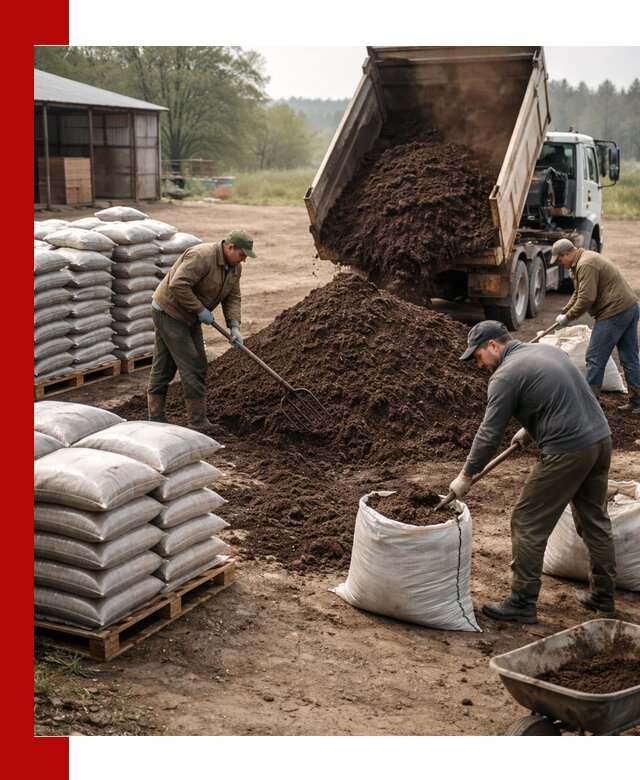Доставка компоста оптом и в розницу в Салавате