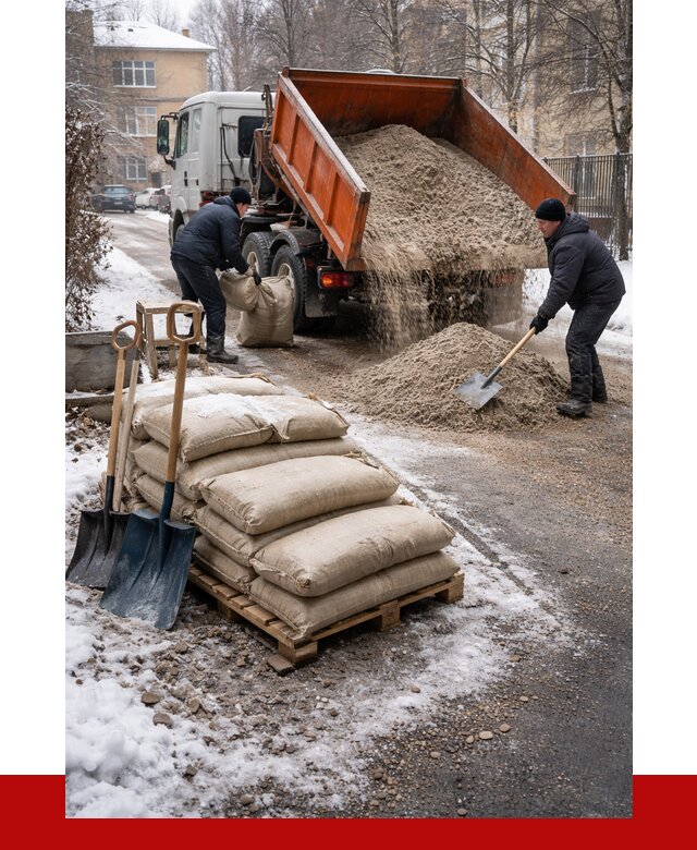 Противогололедные материалы оптом в Салавате от 4481 р. | ПРОНЕРУДСлв