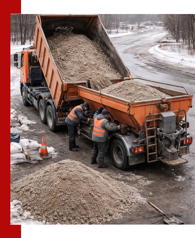 Поставка и вывоз пескосоля в Салавате оптом и в розницу