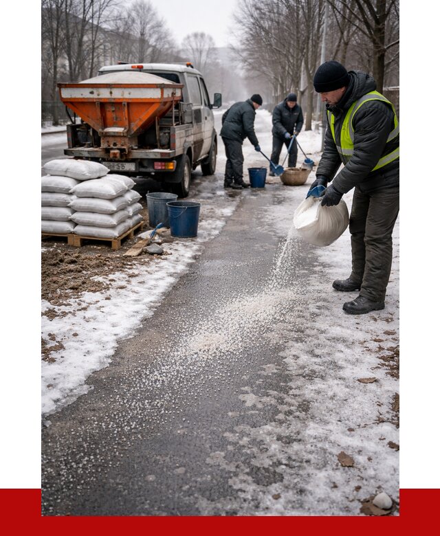 Реагент против гололеда в Салавате с доставкой от 4801 р. | ПРОНЕРУДСлв