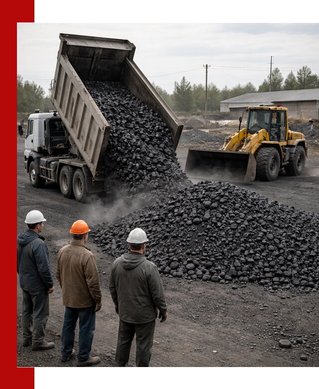 Доставка угля антрацита в Салавате с самосвалами и погрузкой