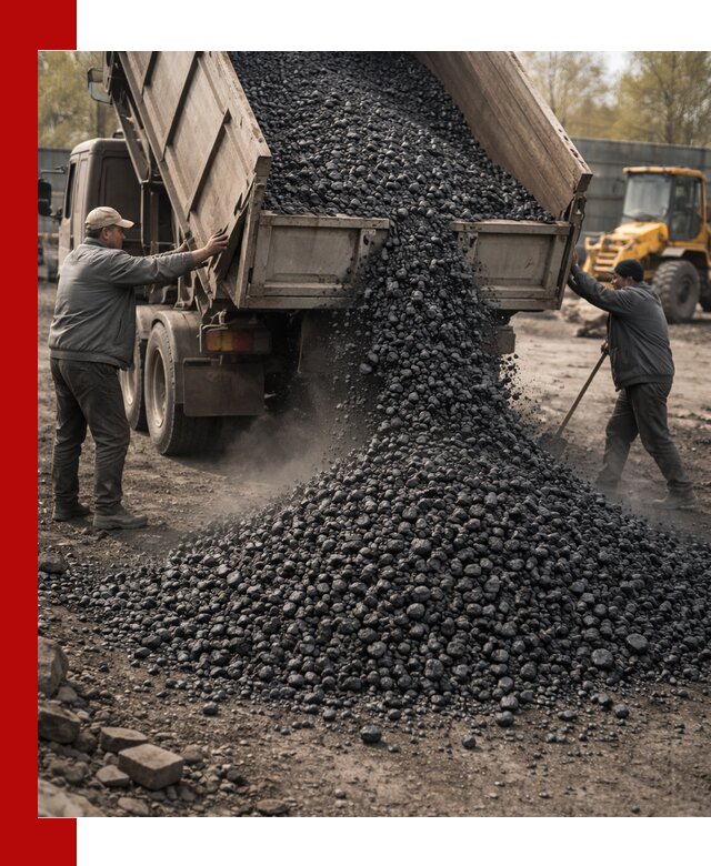 Доставка угля семечка самосвалами в Салавате