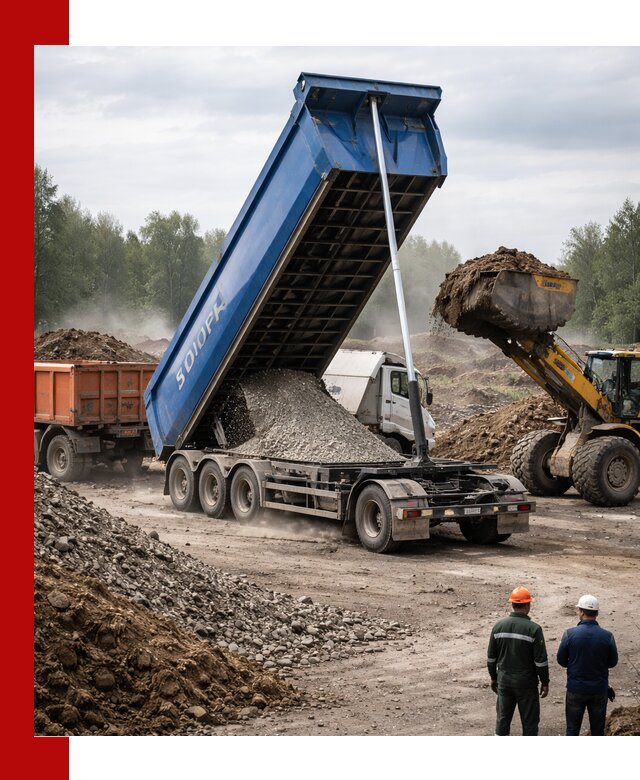 Аренда тонар 40 тонн в Салавате с доставкой материалов