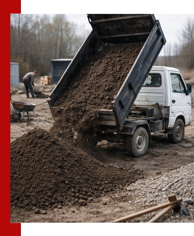 Аренда минисамосвала в Салавате для доставки сыпучих материалов