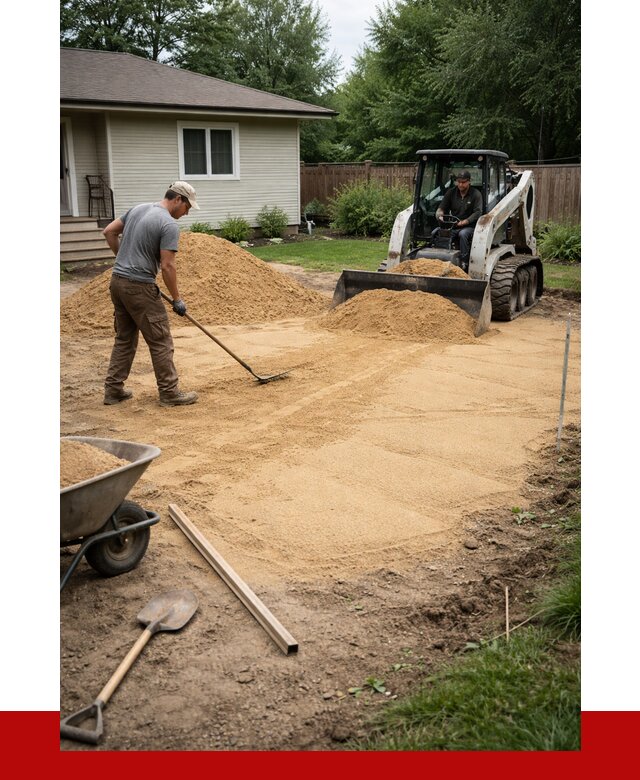 Отсыпка участка песком в Салавате, от 2667 р., ПРОНЕРУДСлв