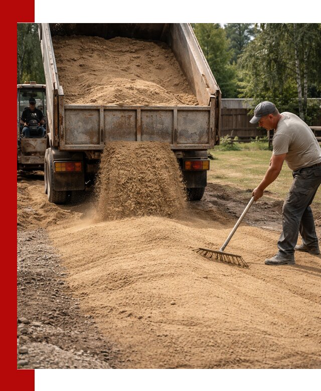 Отсыпка участка песком в Салавате быстро и качественно