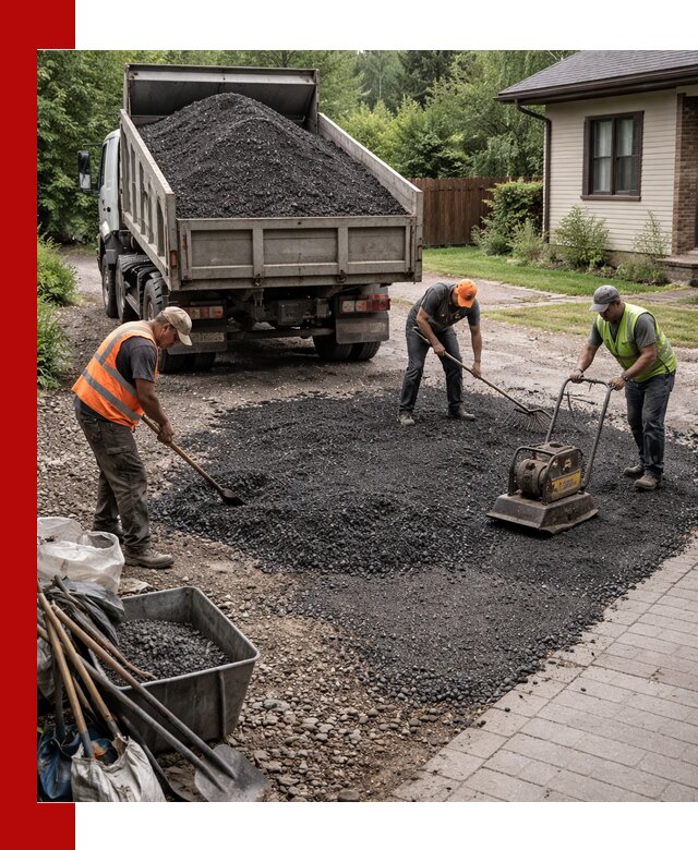 Асфальтовая крошка для двора с доставкой в Салавате